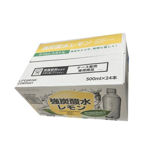 LDC 強炭酸水レモン ラベルレス - ナショナルマート通販